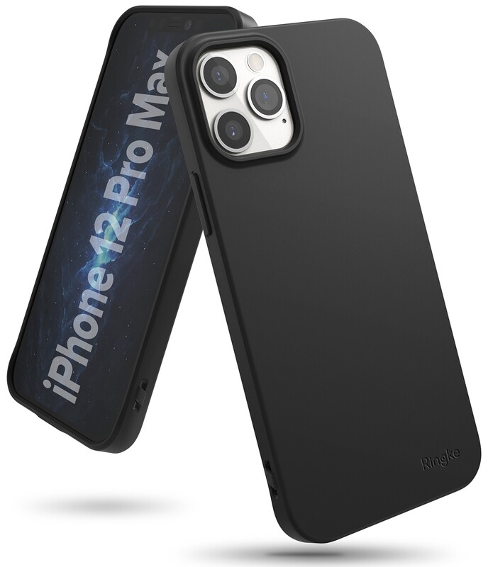 Air S for iPhone 12 Pro Max Super Slim Protective Case - Black