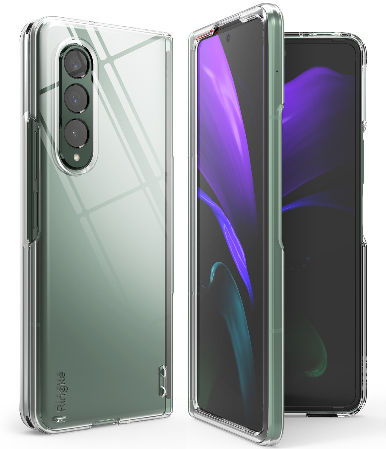 Slim Protective Case for Galaxy Z Fold3 - Clear