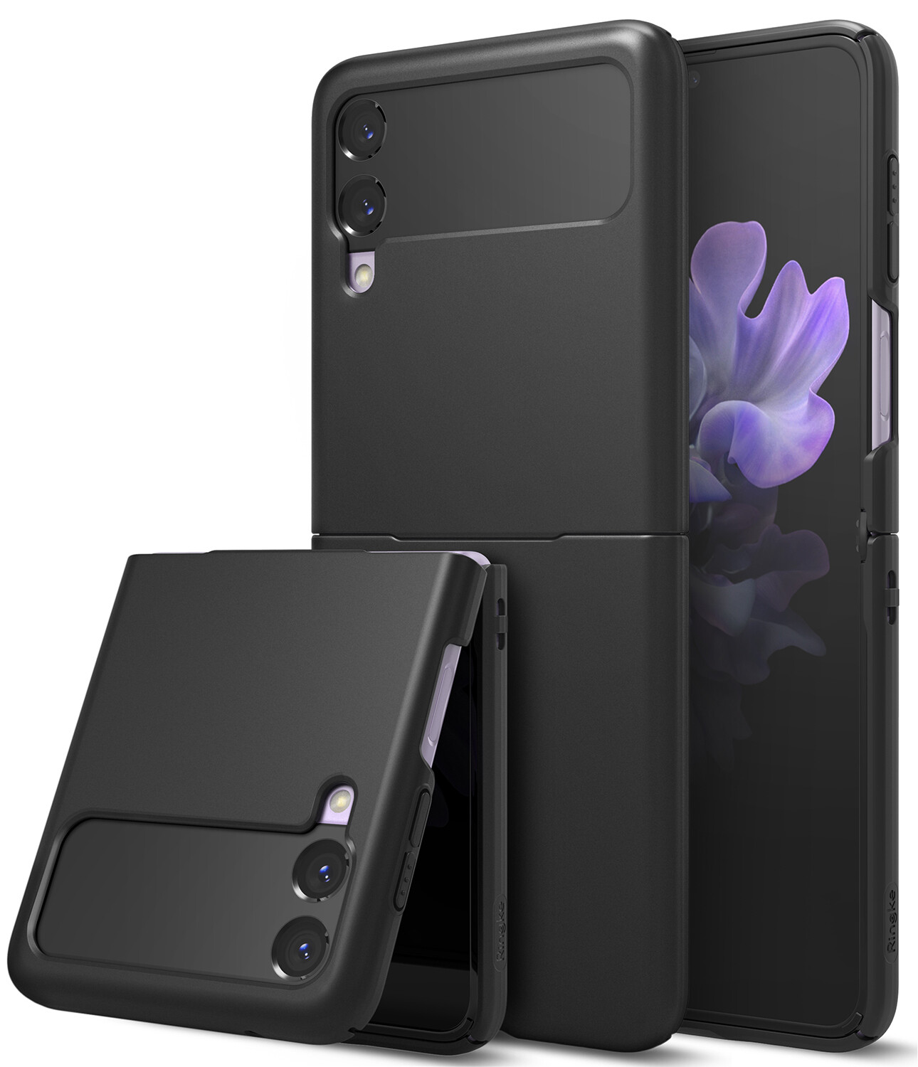 Slim Protective Case for Galaxy Z Flip3 - Black