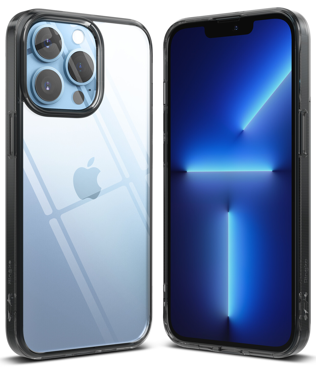 Fusion for iPhone 13 Pro Max Military-Grade Slim Protective Case - Smoke Black