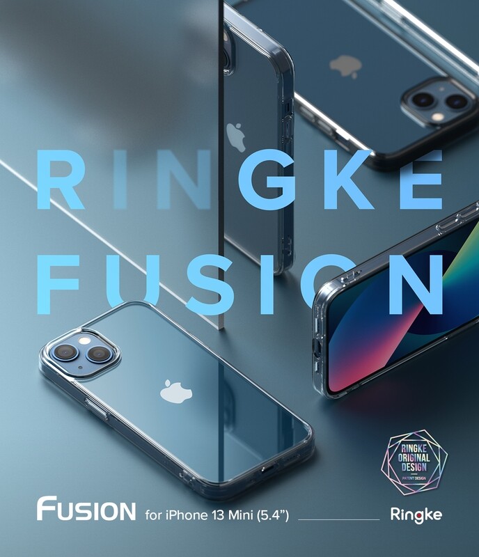 Fusion for iPhone 13 Mini Military-Grade Slim Protective Case - Matte Clear