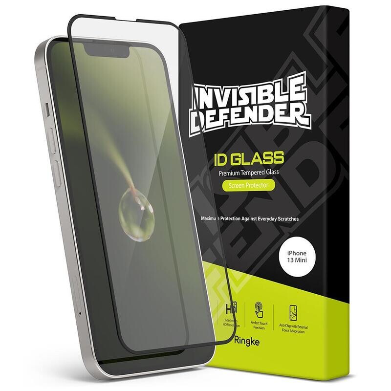 Invisible Defender Tempered Glass Screen Protector for iPhone 13 Mini