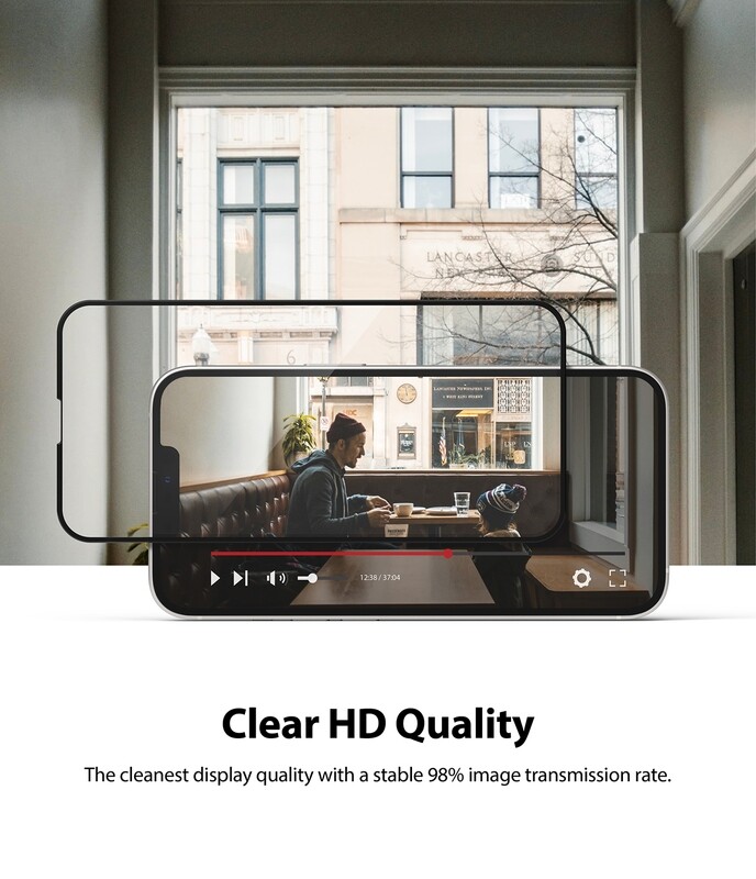 Invisible Defender Tempered Glass Screen Protector for iPhone 13 Mini