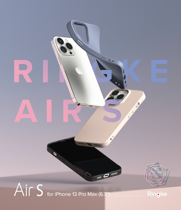 Air S for iPhone 13 Pro Max Super Slim Protective Case - Black
