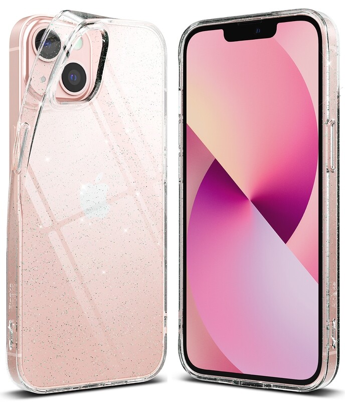 Air for iPhone 13 Super Slim Protective Case - Glitter Clear