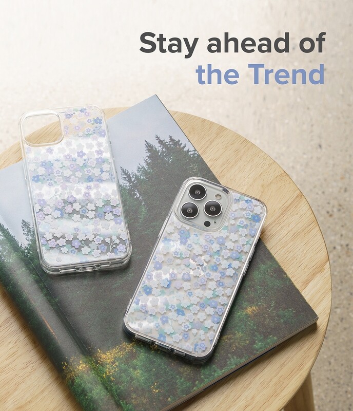 Fusion Design for iPhone 13 Pro Max Military-Grade Slim Case - Wild Flowers