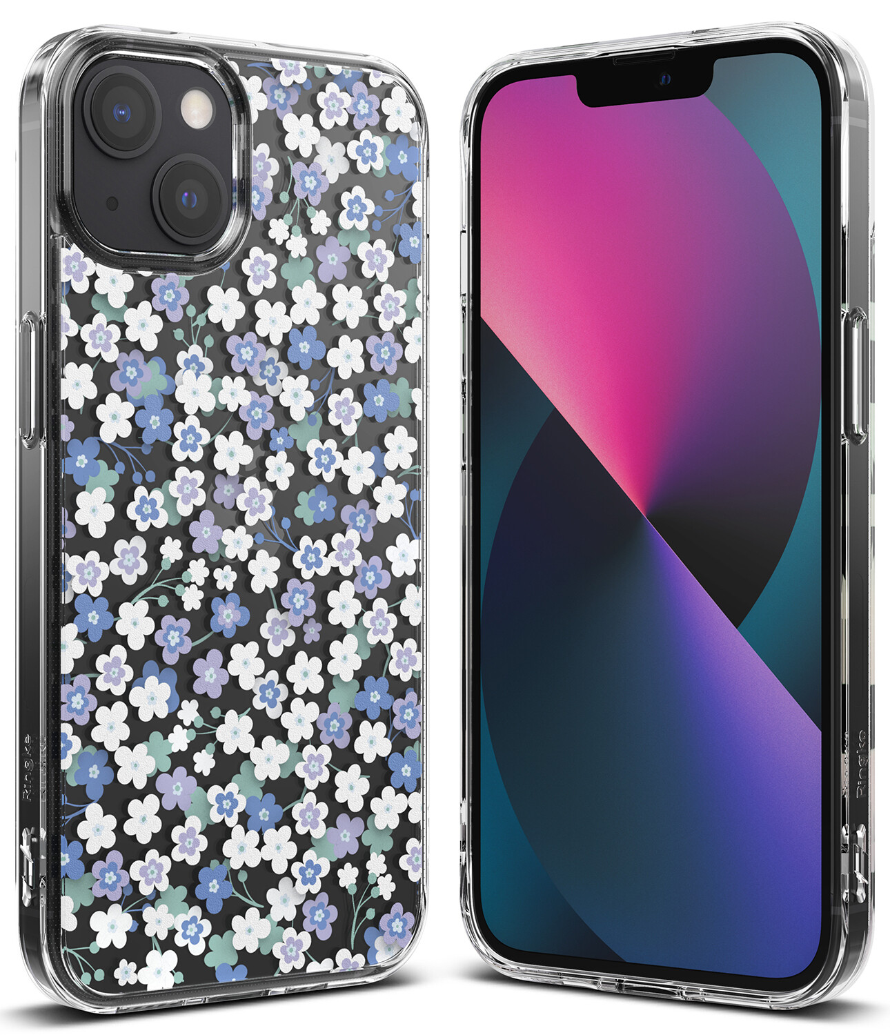 Fusion Design for iPhone 13 Military-Grade Slim Case - Wild Flowers