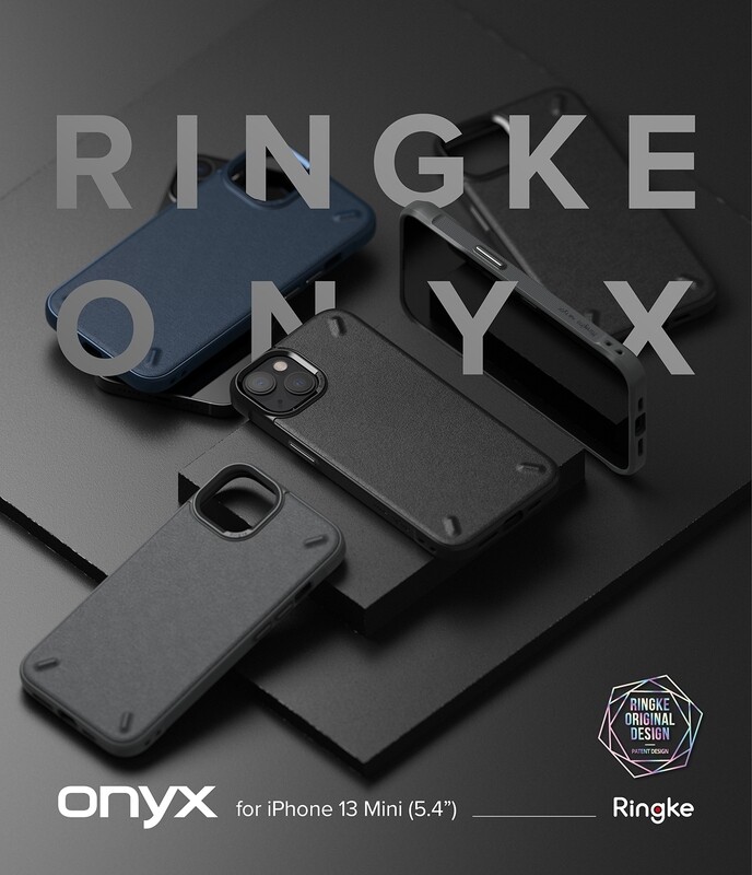 Onyx for iPhone 13 Mini Military-Grade Slim Protective Case - Black