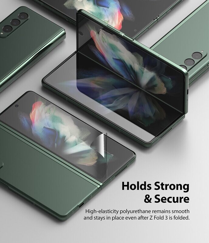 Invisible Defender Full Coverage Front & Inner Screen Protector for Galaxy Z Fold3