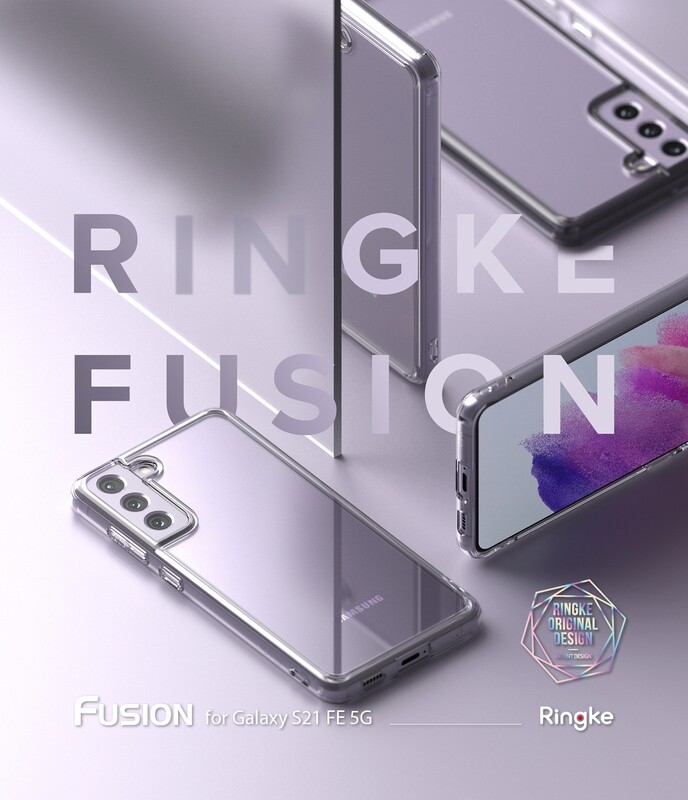 Fusion for Galaxy S21 FE Military-Grade Slim Protective Case - Clear