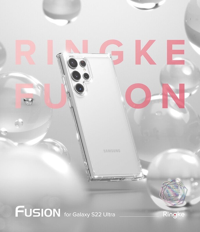 Fusion for Galaxy S22 Ultra Military-Grade Slim Protective Case - Clear