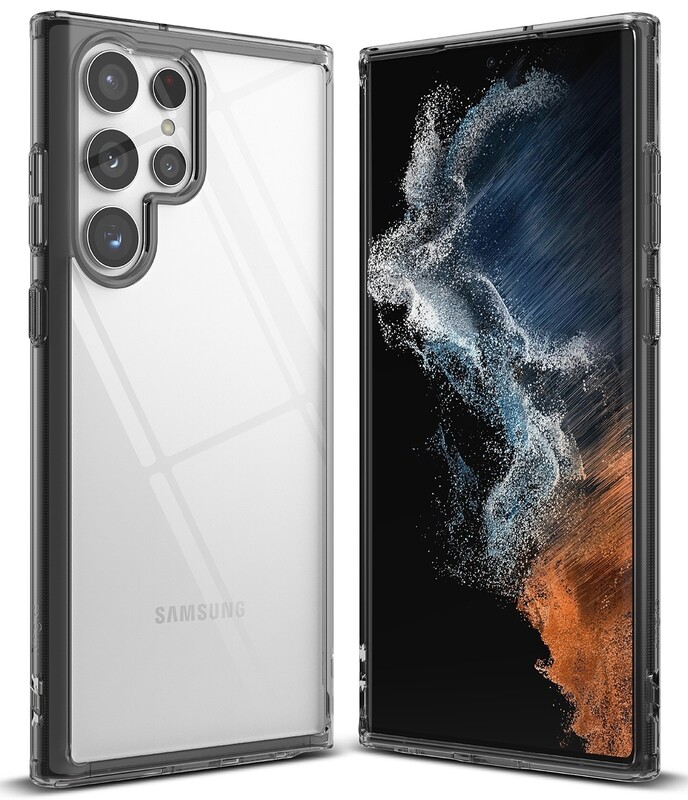 Fusion for Galaxy S22 Ultra Military-Grade Slim Protective Case - Smoke Black