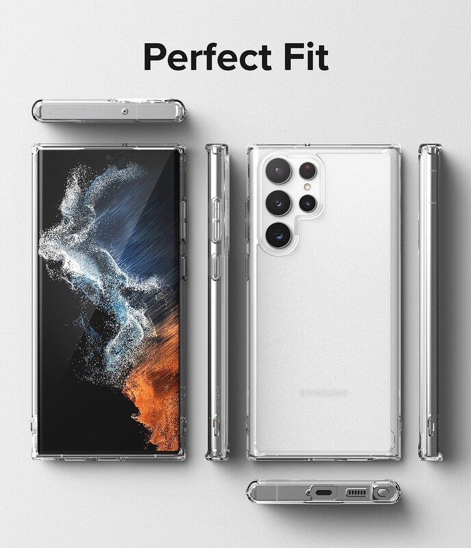 Fusion for Galaxy S22 Ultra Military-Grade Slim Protective Case - Matte Clear