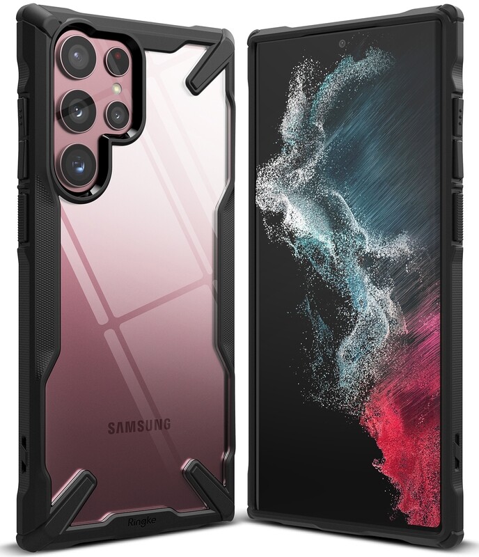 Fusion X for Galaxy S22 Ultra Military-Grade Slim Protective Case - Black