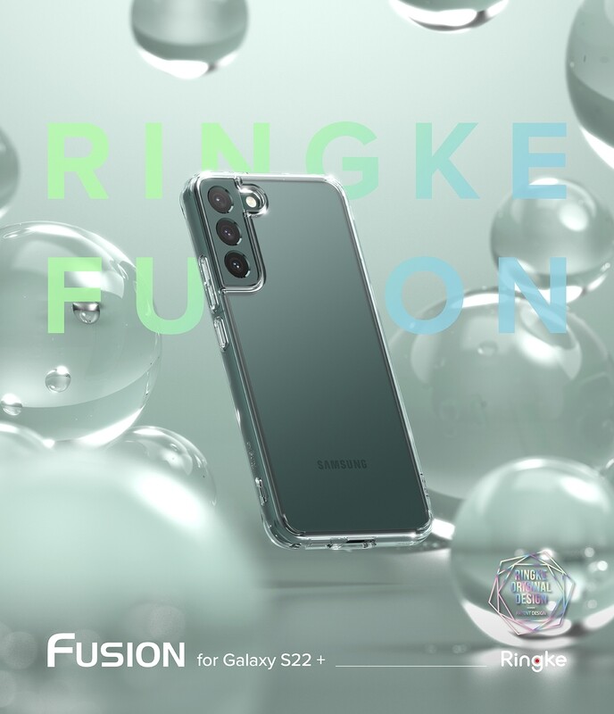 Fusion for Galaxy S22 Plus Military-Grade Slim Protective Case - Clear