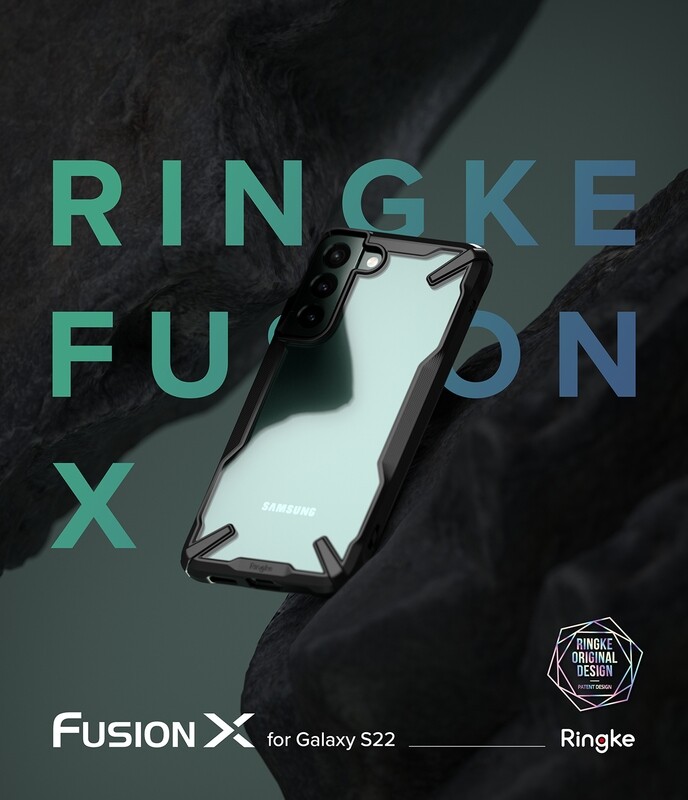 Fusion X for Galaxy S22 Military-Grade Slim Protective Case - Black