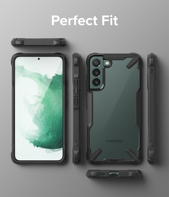 Fusion X for Galaxy S22 Military-Grade Slim Protective Case - Camo Black