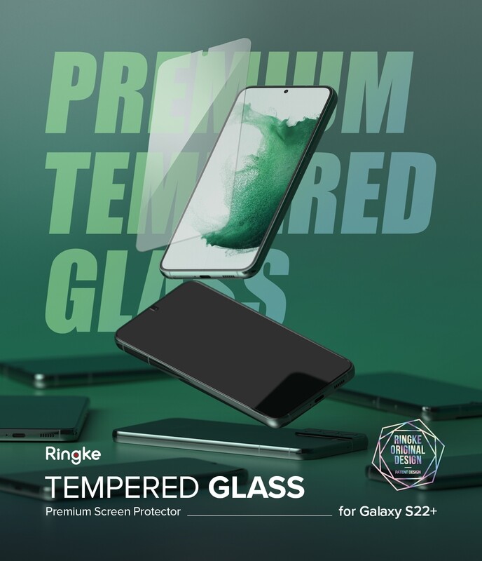 Invisible Defender (2 Pack) Premium Tempered Glass Screen Protector for Galaxy S22 Plus