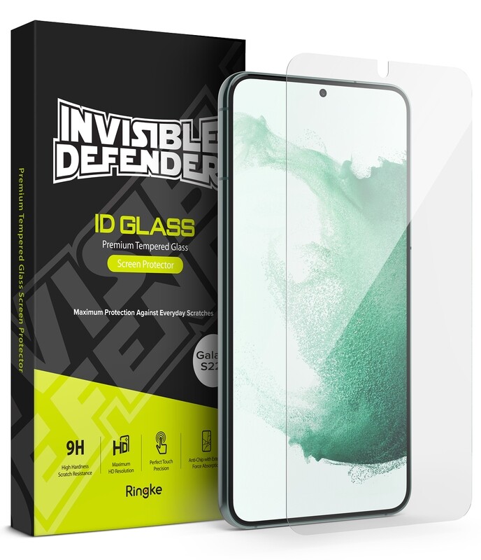Invisible Defender (2 Pack) Premium Tempered Glass Screen Protector for Galaxy S22 Plus