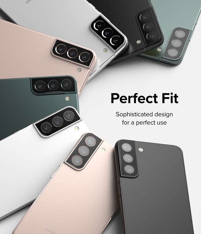 Invisible Defender (3 Pack) Camera Lens Protector for Galaxy S22 / Galaxy S22 Plus