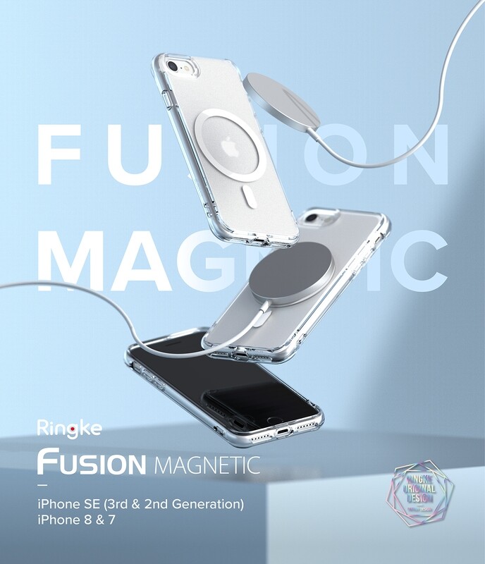 Fusion for iPhone SE 3rd Generation (2022) MagSafe Accessories Case – Matte Clear