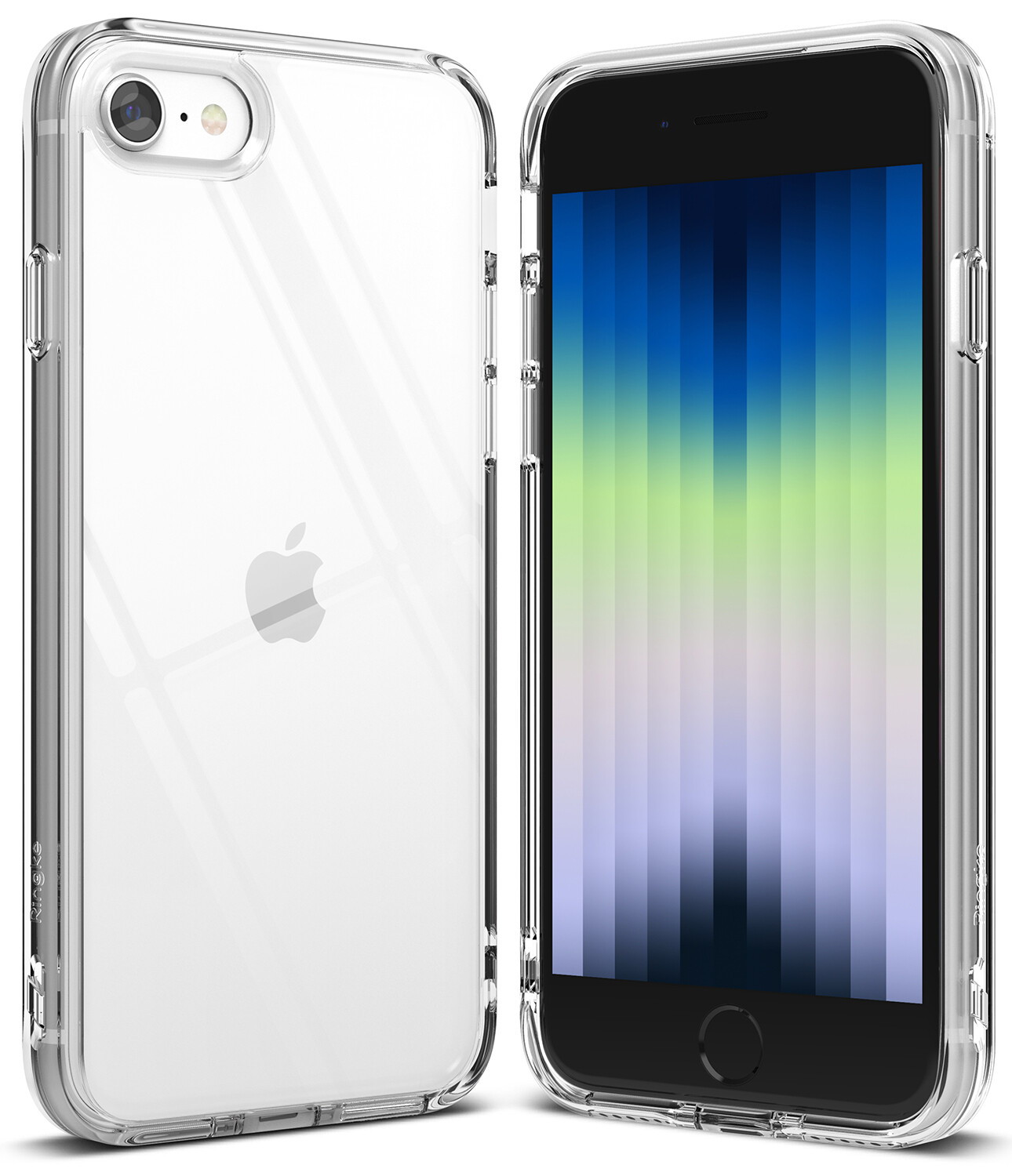 Fusion Edge for iPhone SE 3rd Gen (2022) Military-Grade Slim Case - Clear