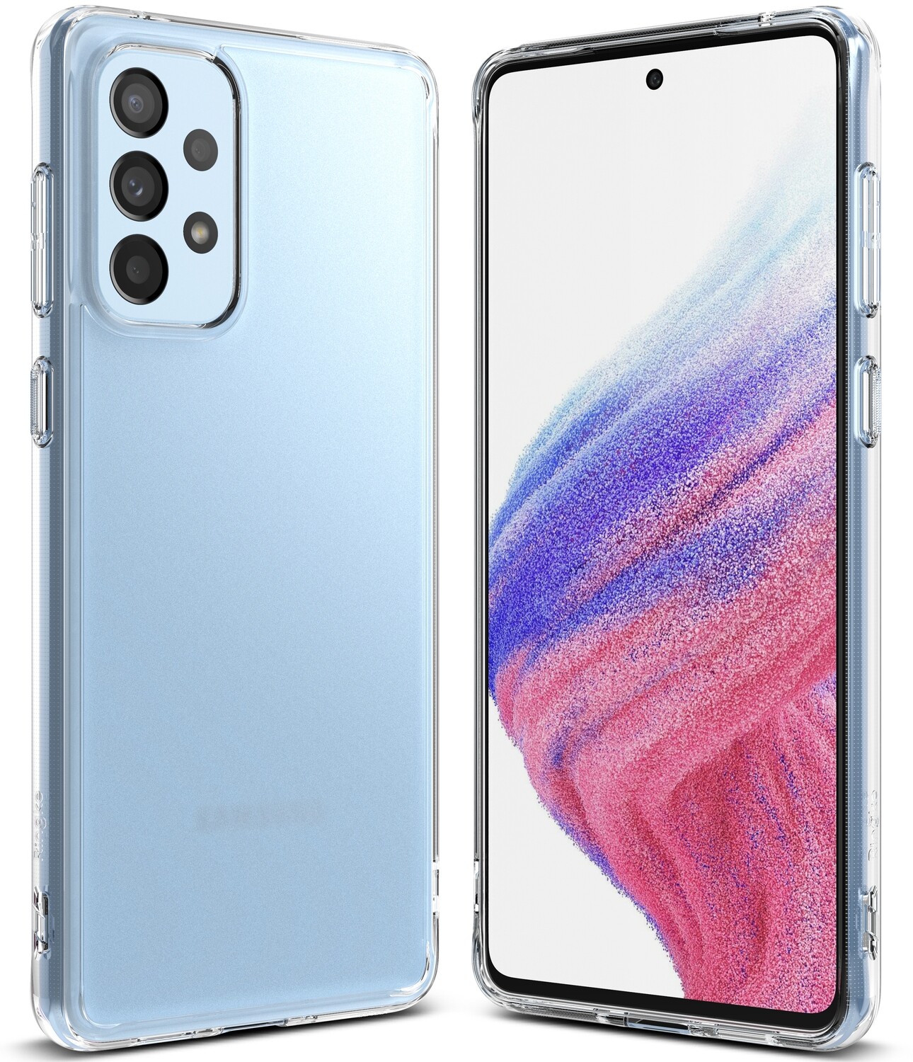 Fusion Military-Grade Slim Protective Case for Galaxy A53 - Matte Clear