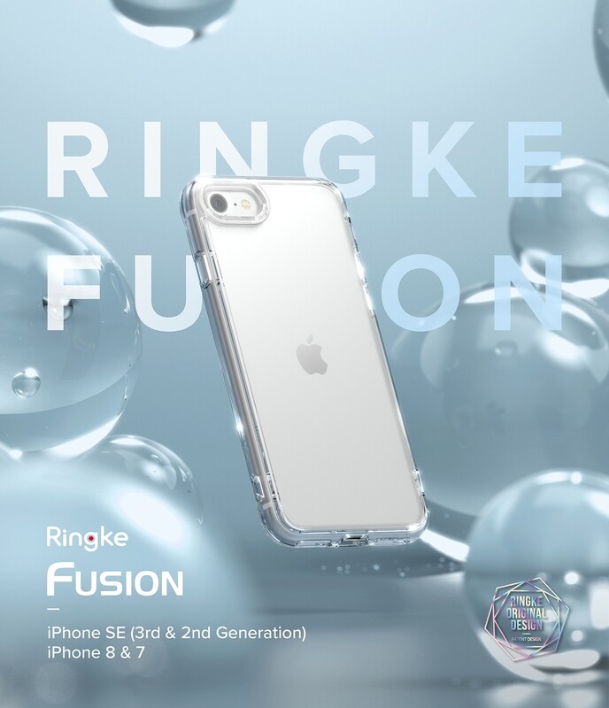 Fusion for iPhone SE 3rd Generation (2022) Military-Grade Slim Protective Case - Clear