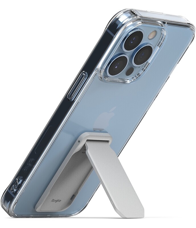 Outstanding Mini Universal Semi-Automated Mobile Phone Stand - Light Grey