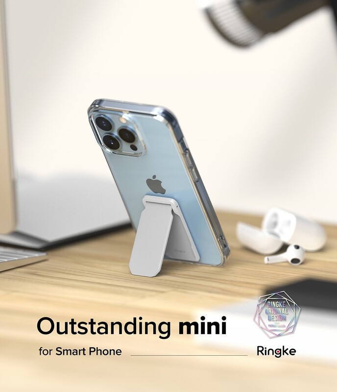 Outstanding Mini Universal Semi-Automated Mobile Phone Stand - Light Grey