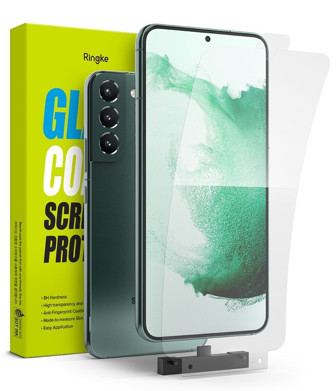 Flexible Shatterproof Glass-Coated Film Screen Protector for Galaxy S22 Plus