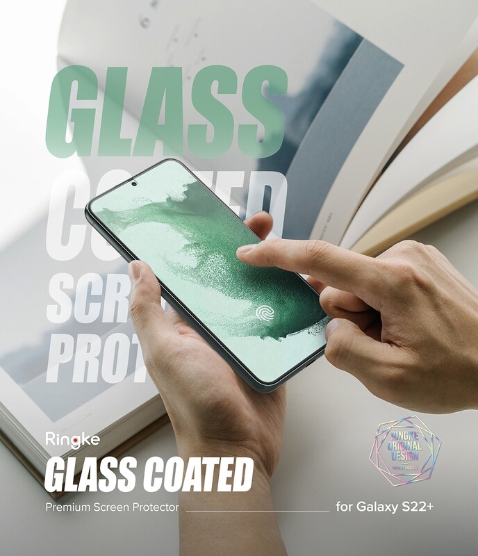 Flexible Shatterproof Glass-Coated Film Screen Protector for Galaxy S22 Plus