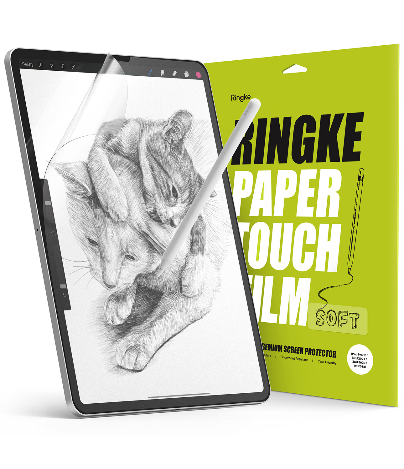 Paper Touch Film (2 Pack) Premium Screen Protector for iPad Pro 11 inch - Soft