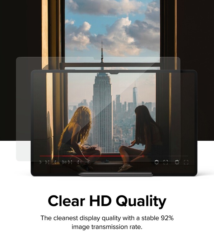 Premium Full Coverage Tempered Glass Screen Protector for Galaxy Tab S8 Ultra