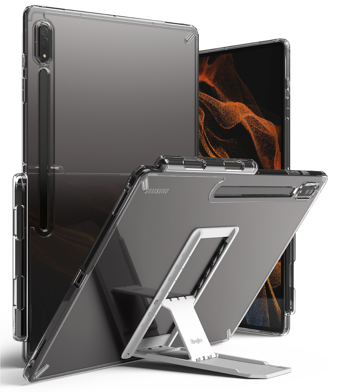 Fusion for Galaxy Tab S8 Ultra case &amp; Outstanding Semi-Automated Stand