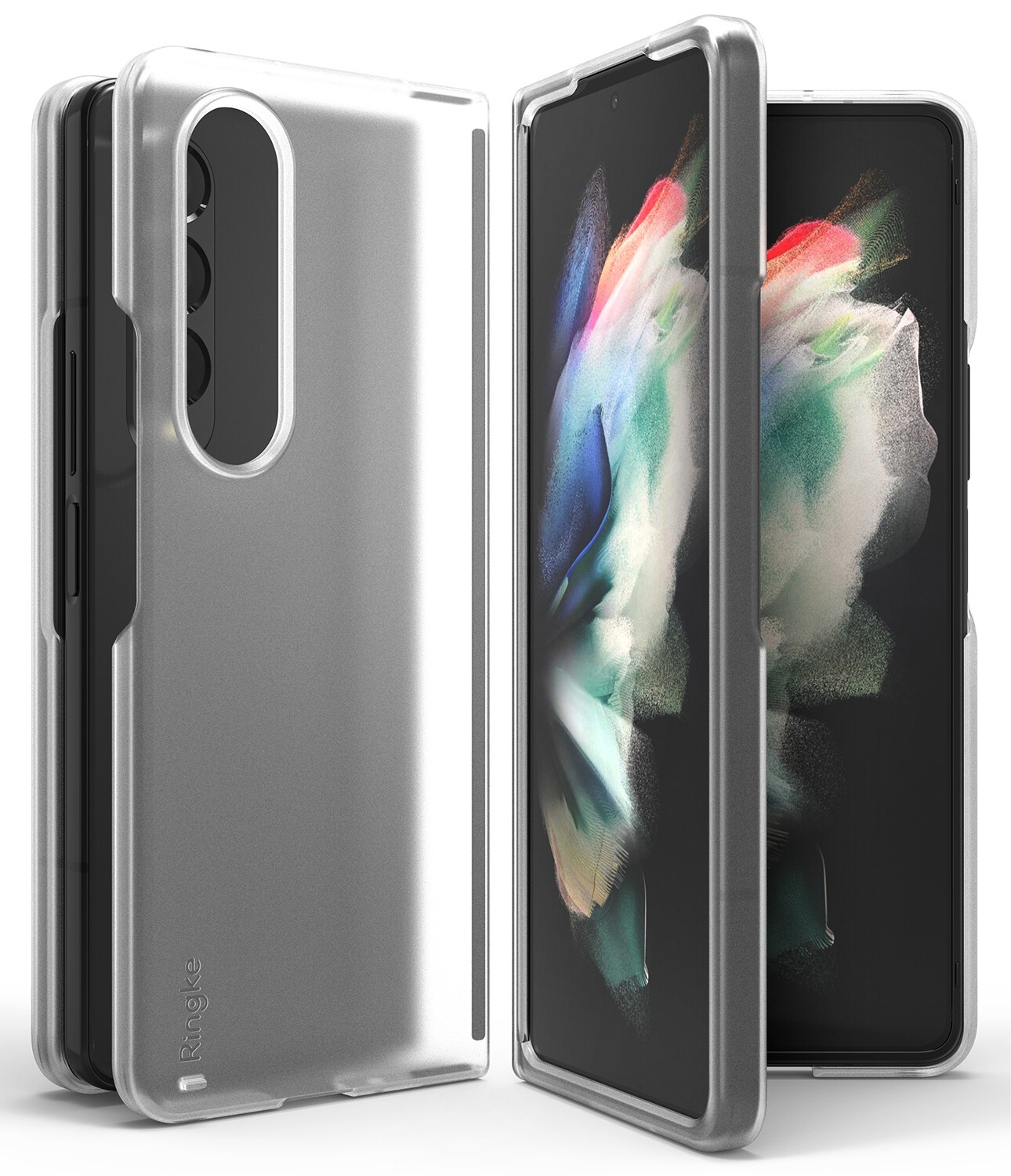 Slim Protective Case for Galaxy Z Fold4 - Matte Clear