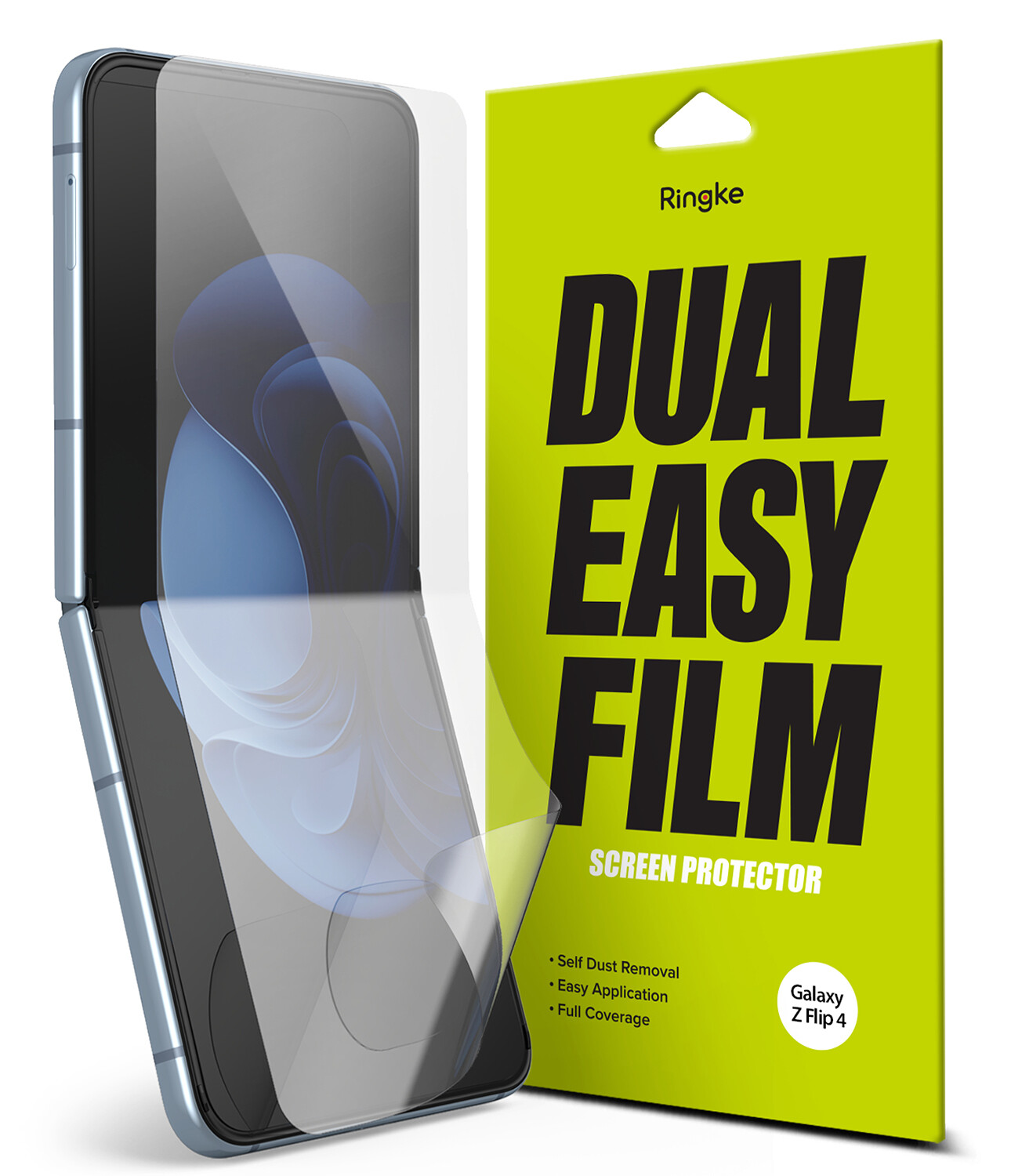 Dual Easy Film (2 Pack) Screen Protector for Galaxy Z Flip4
