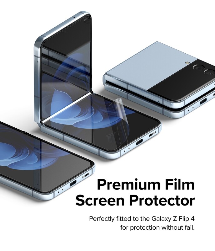 Dual Easy Film (2 Pack) Screen Protector for Galaxy Z Flip4