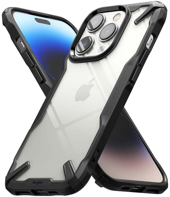 Fusion X for iPhone 14 Pro Max Military-Grade Slim Protective Case - Black