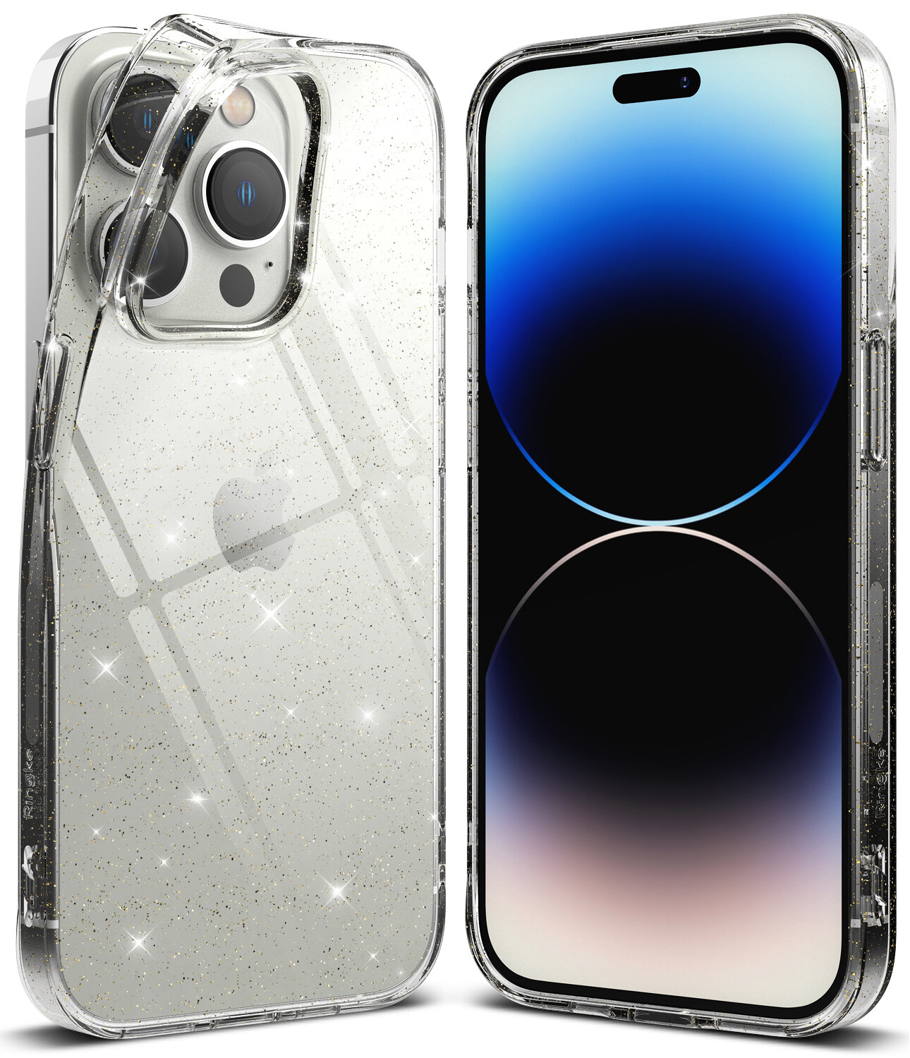 Air for iPhone 14 Pro Max Super Slim Protective Case - Glitter Clear