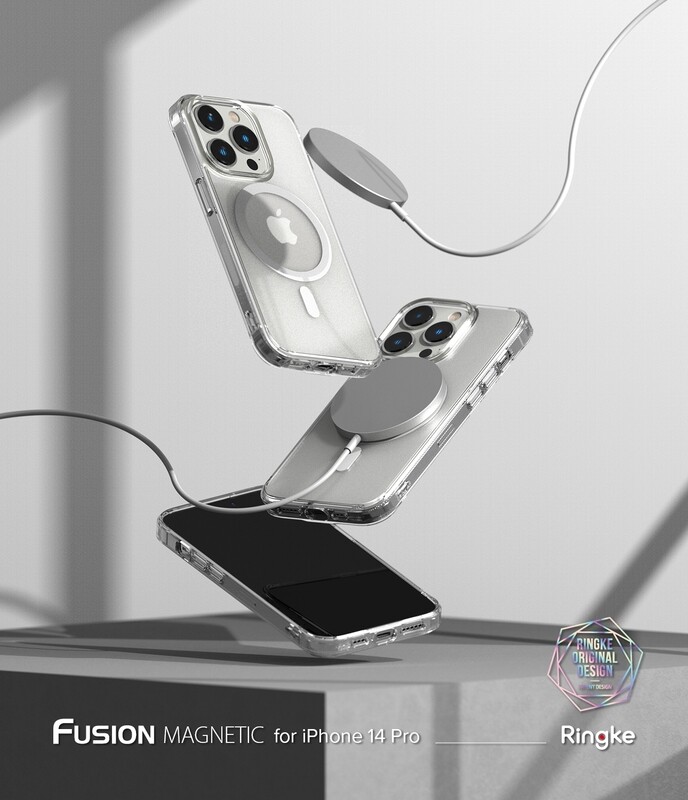 Fusion for iPhone 14 Pro MagSafe Accessories Case – Matte Clear