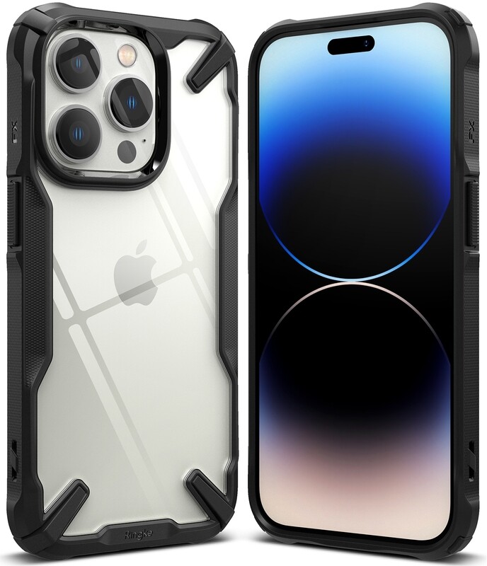 Fusion X for iPhone 14 Pro Military-Grade Slim Protective Case - Black