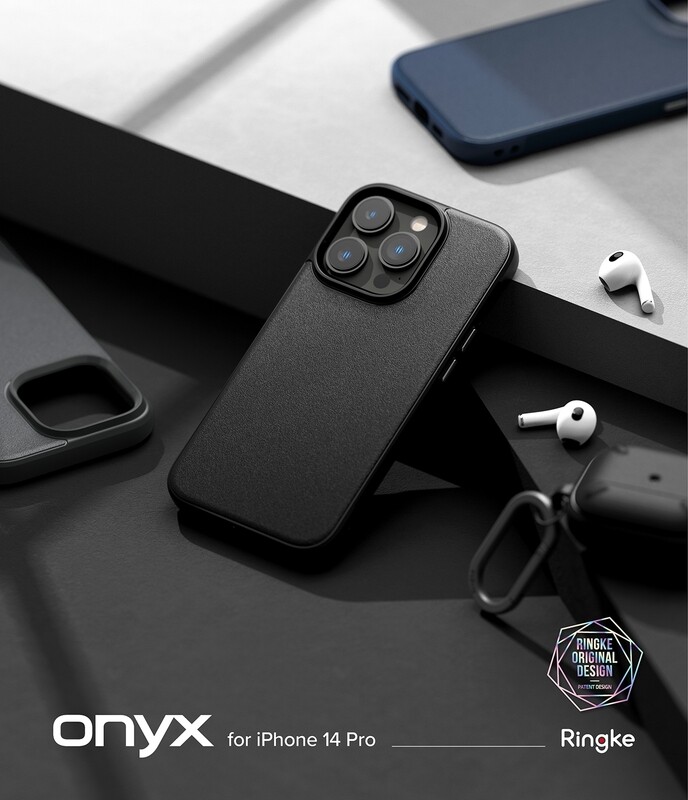 Onyx for iPhone 14 Pro Military-Grade Slim Protective Case - Black