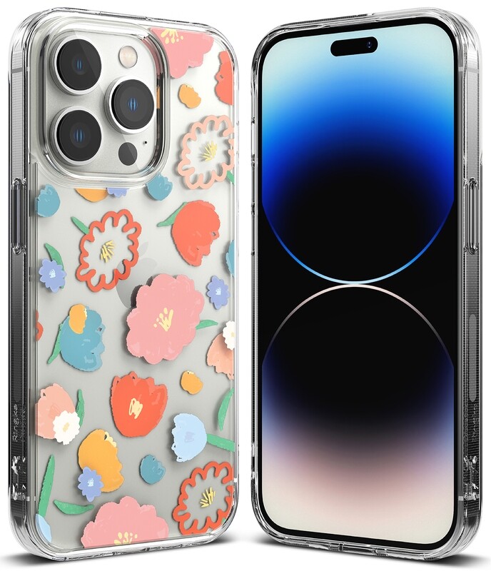 Fusion Design for iPhone 14 Pro Military-Grade Slim Protective Case - Floral
