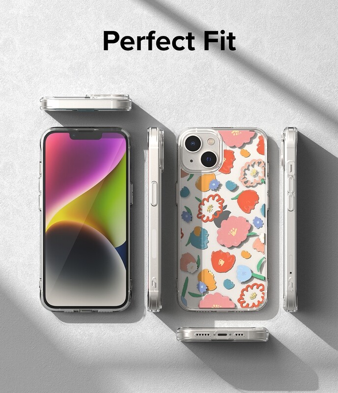 Fusion Design for iPhone 14 Plus Military-Grade Slim Protective Case - Floral