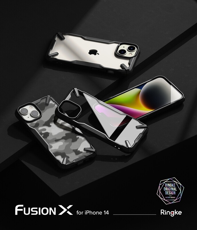 Fusion X for iPhone 14 Military-Grade Slim Protective Case - Black