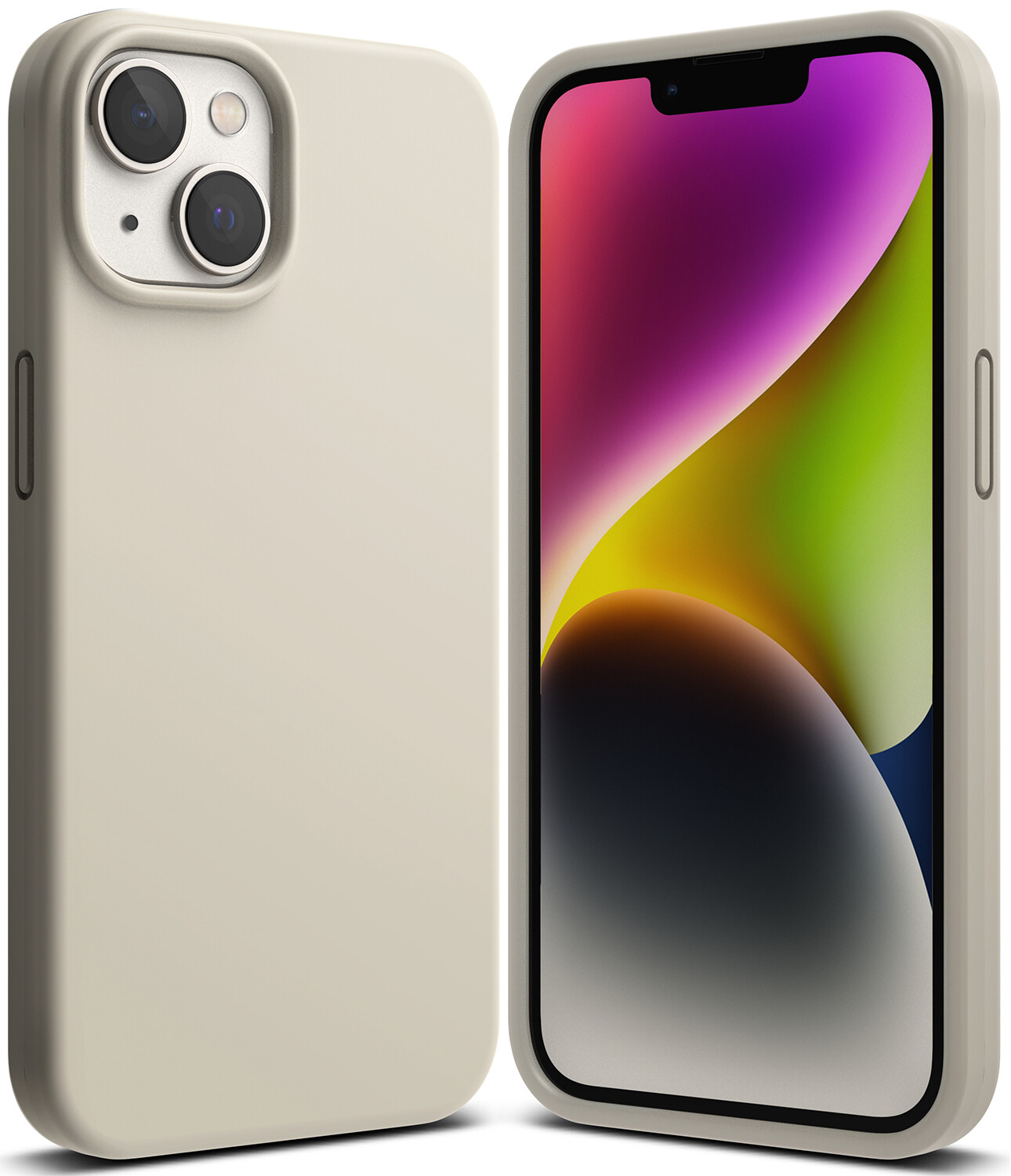 SI for iPhone 14 Super Slim Protective Case - Stone
