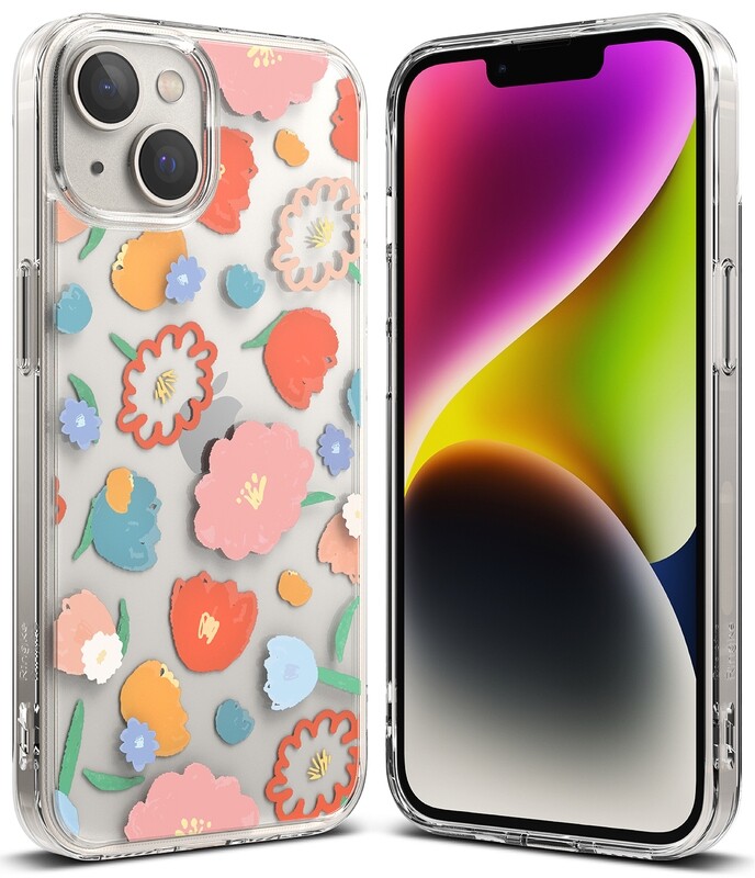 Fusion Design for iPhone 14 Military-Grade Slim Protective Case - Floral
