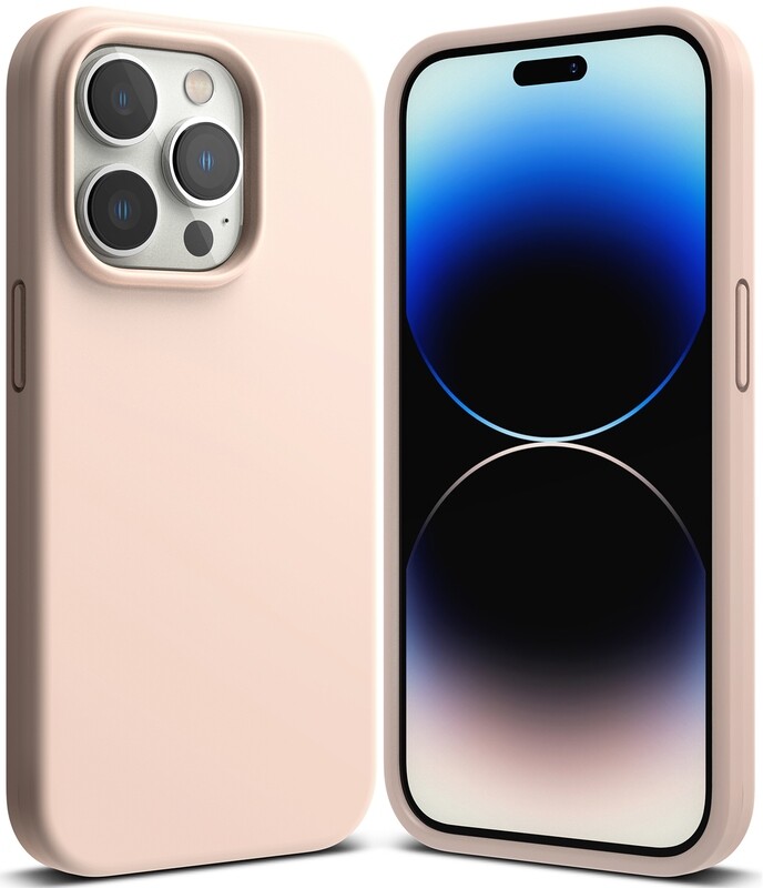SI for iPhone 14 Pro Max Super Slim Protective Case - Pink Sand