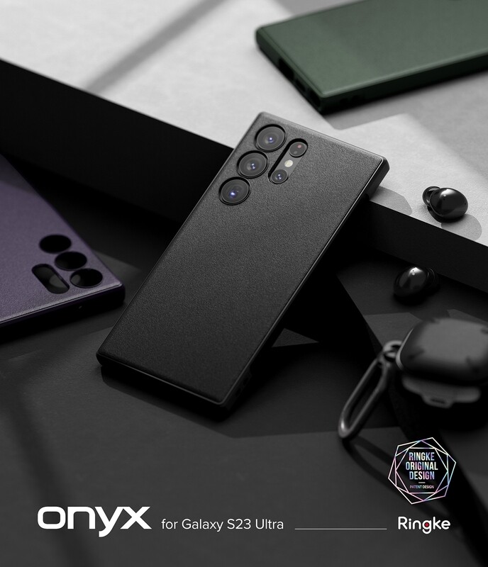 Onyx for Galaxy S23 Ultra Military-Grade Slim Protective Case - Black